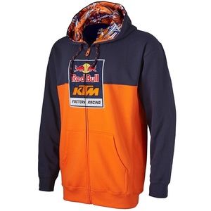 Redbull KTM racing zip up hoodie sz small nwt